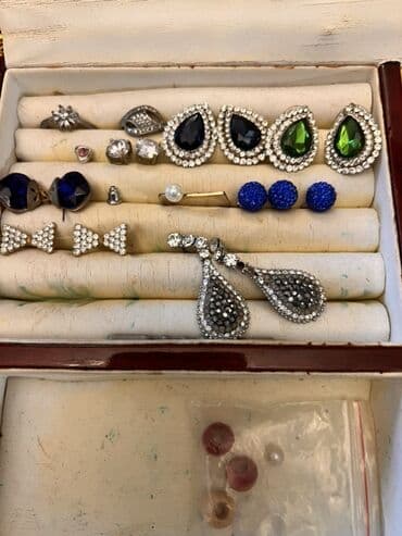 yuxuda sirqa gormek: Qadın bəzək əşyaları dəsti – müxtəlif kolyeler, bilərziklər və — 4