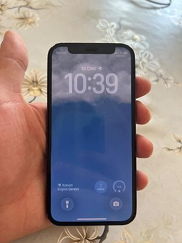 micro usb kabel: IPhone 12 mini, 128 GB, Qara — 1