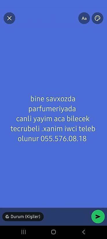 online evden iş: Satış məsləhətçisi tələb olunur, Yalnız qadınlar üçün — 1