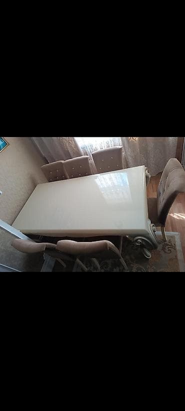 usdol: Qonaq otağı üçün, İşlənmiş, 6 stul — 1