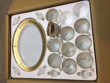 mayalı yumurta: Nahar dəsti, rəng - Qızılı — 6