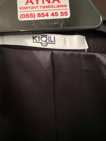 göy rəngli kişi cemperləri: Kostyum, Demisezon, Kiğılı, XL — 4