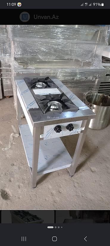 Paslanmayan poladdan (inox) istehsal edilmiş peşəkar mətbəx mebeli - — 6