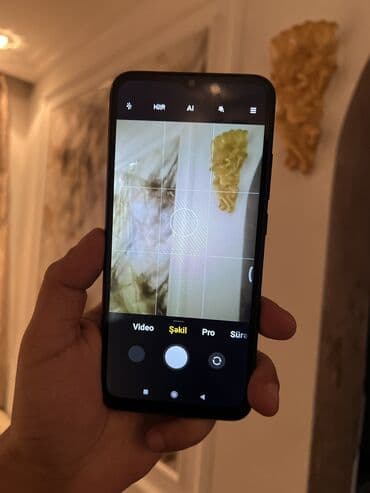 redmi telefonu: Redmi 9A, 32 ГБ, цвет - Черный, Отпечаток пальца, Face ID — 5