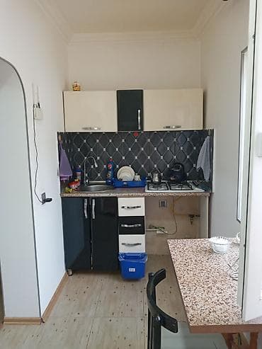 Аренда квартир: 1 otaqlı mənzil – mebellə Plan: studiya tipli zal və açıq mətbəx — 4