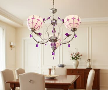 Çılçıraq, 3 lampa, Metal