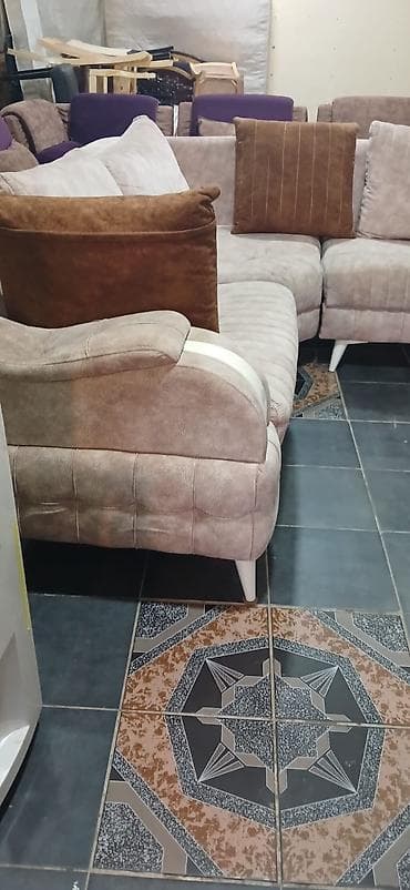 divan amerikanka: Künc divan, İşlənmiş, Açılan, Bazalı, Ödənişli çatdırılma — 3