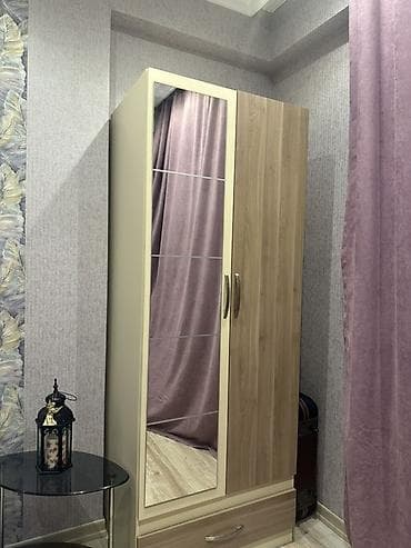 dehliz guzgusu: İşlənmiş, 3 qapılı, Güzgülü, Bej, Açılan, Düz dolab — 3