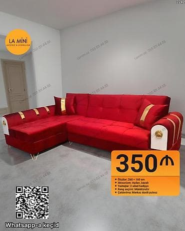 islenmis kunc divan: Künc divan, Açılan, Bazalı, Parça, Şəhərdaxili pulsuz çatdırılma — 1