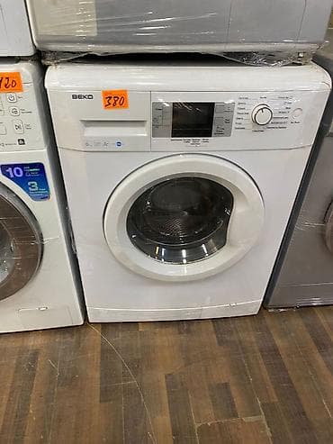 BEKO önyükləməli paltaryuyan maşın - Ön yükləmə, geniş dairəvi qapı -