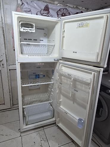 İşlənmiş 2 qapılı Samsung Soyuducu Satılır, rəng - Ağ — 3