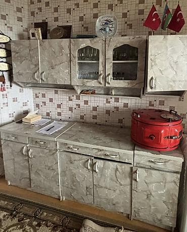 Mətbəx mebeli dəsti - Üst və alt dolablar komplekti - Material