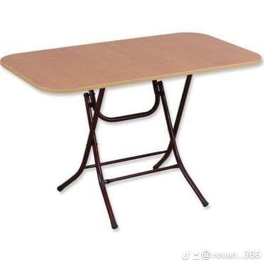 qara sam: Mətbəx masası, Qatlanan, Taxta, Dördbucaq masa — 3