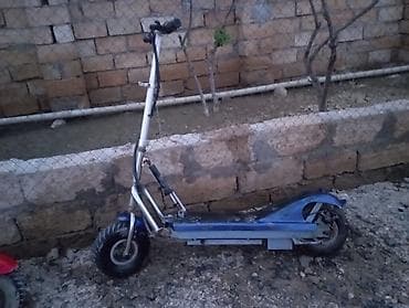 Elektrik skuter – şinləri iri ölçülü, möhkəm metal çərçivəli model — 1