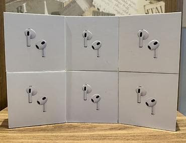 qulaqcıq qabı: Yeni Simsiz (Bluetooth) Qulaqcıqlar, Apple, rəng - Ağ — 1