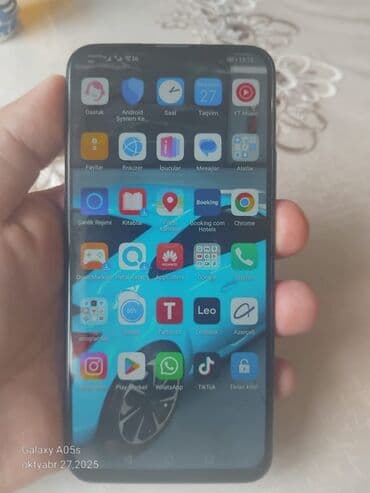 сенсорный экран на телефон fly 506: Huawei Y9 Prime, rəng - Mavi, Barmaq izi — 2