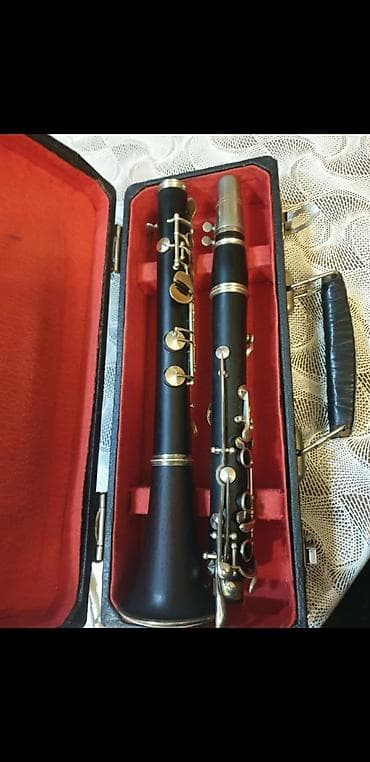 купить синтезатор бу: A klarnet fritz qanburq və hüller əla vəziyətdə ağac kökü iynə kimi — 3