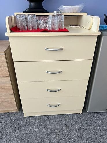 paris mebel gence: Ofis mebelləri dəsti - İş masası: Kompakt ölçülü, taxta teksturalı — 1