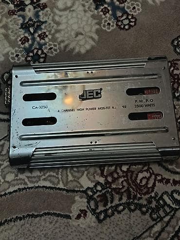 honor 8x satilir: JEC CA-3250 avtomobil üçün gücləndirici - 4 kanallı yüksək güclü — 1