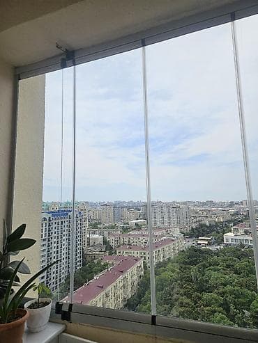 Balkonlar: Balkon üçün çərçivəsiz şüşələmə sistemi - Panoram görünüş üçün — 1