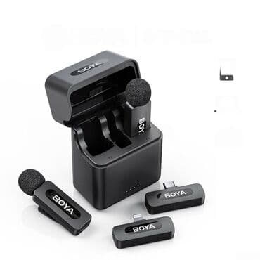 portativ monitor: "Boya V3 Combo" yaxa mikrofonu. ƏN YENİ MODEL— BOYA V3 Combo (Tupe-C — 3
