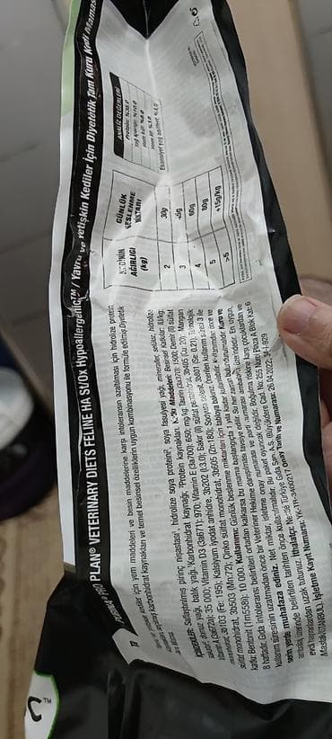 yem qabi: Purina Pro Plan Veterinary Diets HA St/Ox Hypoallergenic – pişiklər — 4