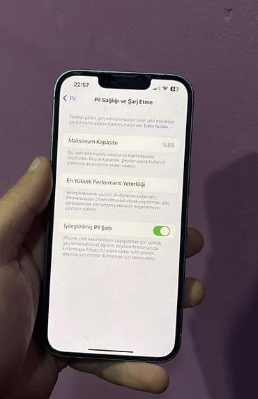 iphone x pro max: IPhone 13, 256 GB, Mavi, Face ID — 8