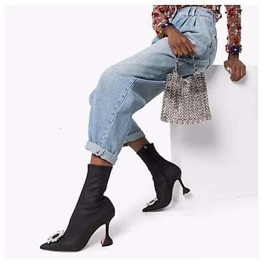 Botinka və botilyonlar: Ölçü: 38, rəng - Qara, Yeni — 1