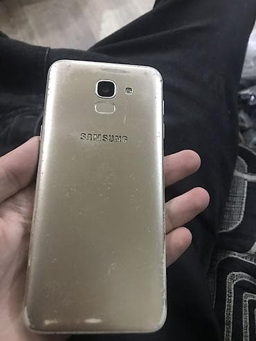 samsung tab e: Samsung Galaxy J6, 32 GB, rəng - Qızılı — 1