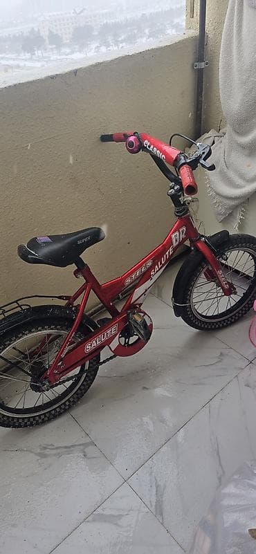 icarə velosiped: İki təkərli Uşaq velosipedi Stels, 16", sürətlərin sayı: 1 — 1