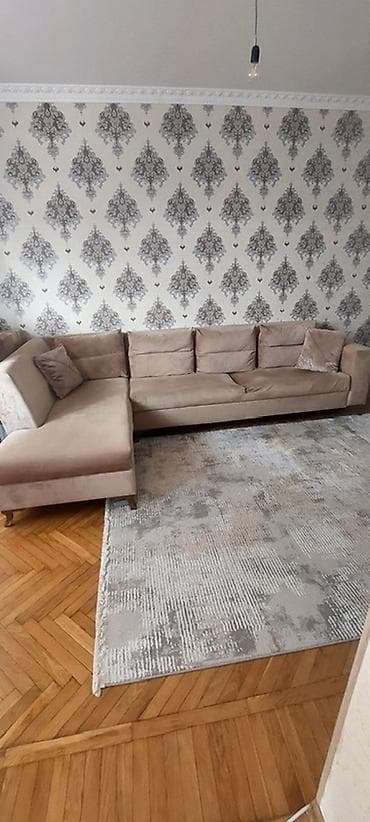 Künc divan, Açılmayan, Bazasız, Vеlur parça