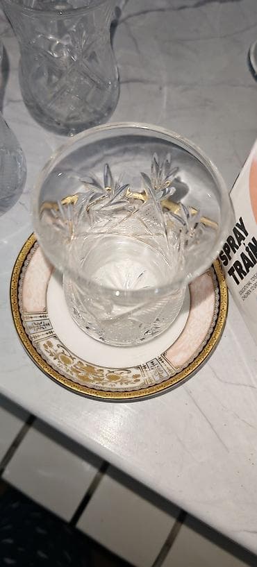 kobalt qab: Armudu stəkanlar, Şüşə — 4