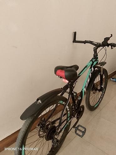 mini velosiped: Boş dal teker partayib VISTA dağ velosipedi - Rəng: qara-turkuaz — 4