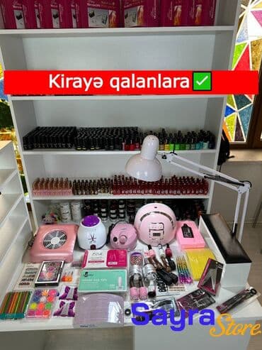 Manikur dəsti və stol✔️KREDİT✔️ - İlkin ödənişsiz 6 ay 96 azn Dəstin