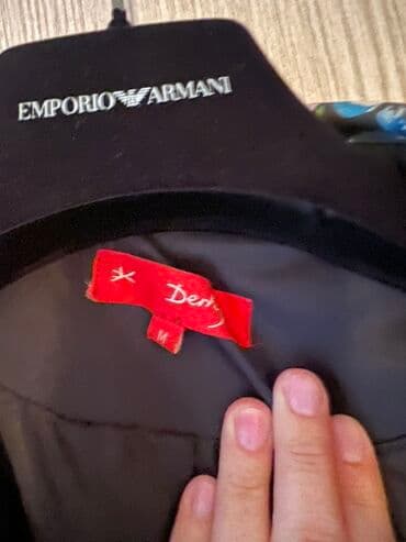 женские кожаные косухи: Плащ, M, цвет - Черный — 3