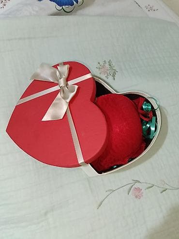 dest geyimler: Qırmızı krujeva iç geyim dəsti – hədiyyə qutusunda - Dəst: push-up — 9