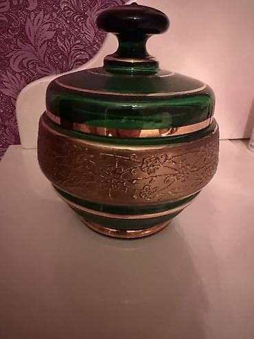 Əntiq vaza, 1960 il, Şüşə