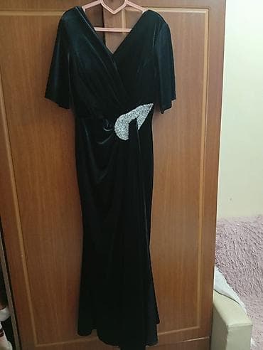 Личные вещи: Qara məxmər gecə donu razmer:38 - Parça: yumşaq, parıltılı məxmər - — 2