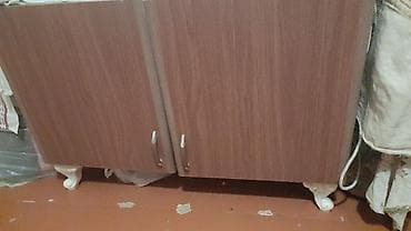 Mətbəx üçün asma və yerüstü dolab dəsti - Material: laminat örtüklü