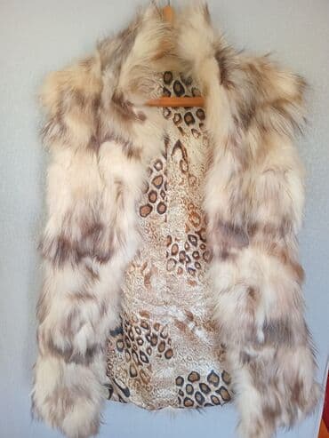 qadınlar üçün qara qonur tülkü xəzindən papaq: Жикетка Лиса оригинал — 1