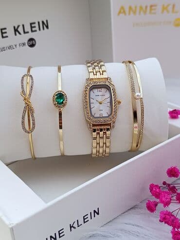 1 qram qızılın qiyməti 2024 750: Yeni, Klassik Saat dəsti, rəng - Qızılı — 13