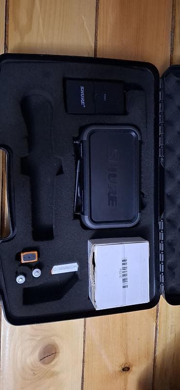 masaustu komputerlər: Shure PGX Wireless mikrofon sistemi – portativ çamadanda tam dəst — 2