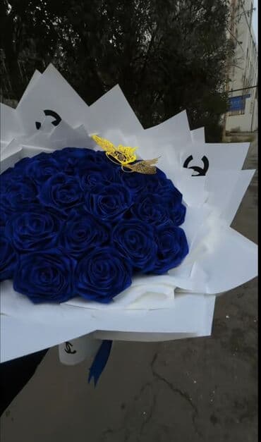 süni gul: Solmayan, süni buketlər — 30