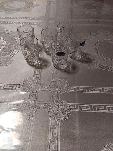 ucuz aboy: Stəkanlar, Xrustal, 6 ədədli dəst — 4