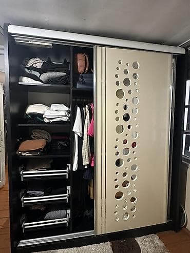 plasmas skaf: 2 qapılı, Güzgülü, Rəngli, Kupe, Düz dolab — 3