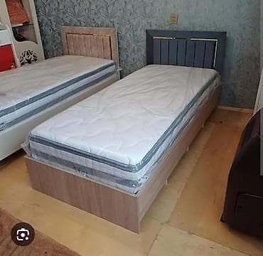 tek kravat: Yeni, Təknəfərlik çarpayı, Bazalı, Matras ilə, Siyirməsiz — 1