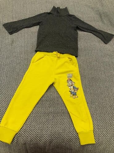 детские спортивные костюмы с принтом: Uşaq geyimləri dəsti Tərkib: - 5 ədəd yay köynəyi: qısaqol, müxtəlif — 3