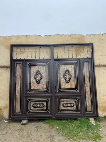 seyf qapilar ve darvazalar: Salam Darvaza Yenidir Eni-3 Hündürlük-2.60.Çerçive-8lik — 2