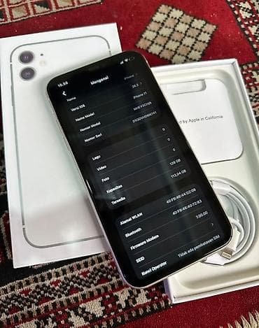 philips xenium 9@9h: IPhone 11, 128 GB, Ağ, Face ID — 3