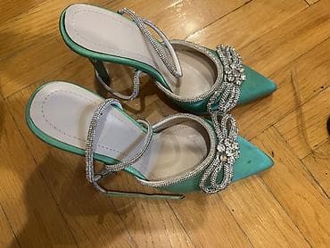 barya ayakkabı: Ölçü: 37, rəng - Yaşıl, Yeni — 1